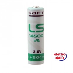 SAFT Batteria al litio AA 3,6V LS14500STD polo consumer