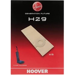 Set 4 sacchetti carta H29 originali aspirapolvere HOOVER CANDY 09178369